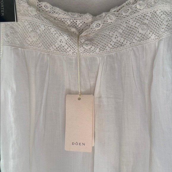 DÔEN organic Cotton Almadia Mini Dress M NWT - Picture 7 of 15